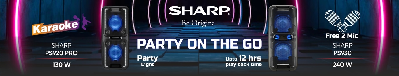 Sharp Banner 1365 x 260